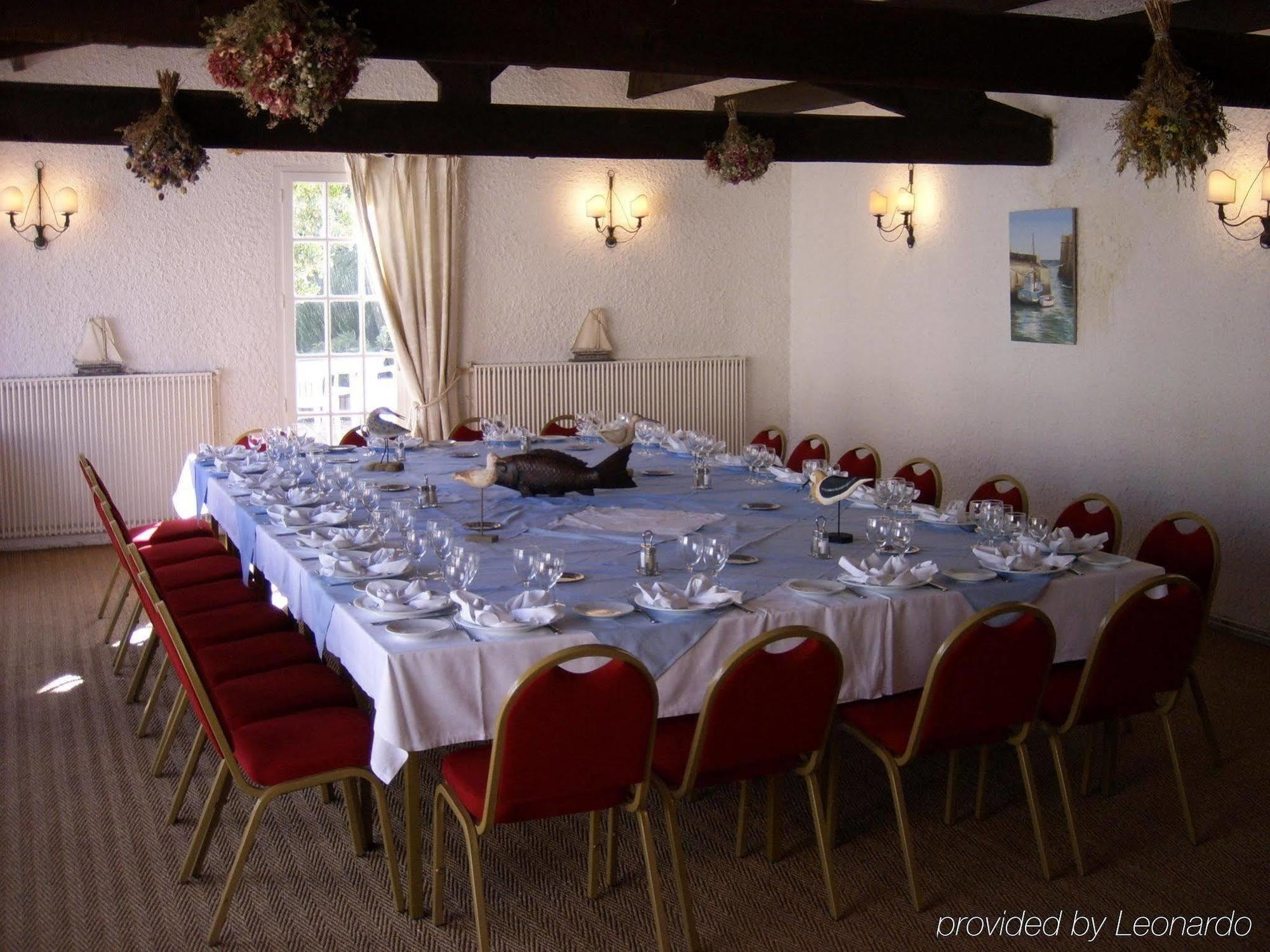 Hotel Les Gollandieres Le Bois-Plage-en-Ré Restaurang bild